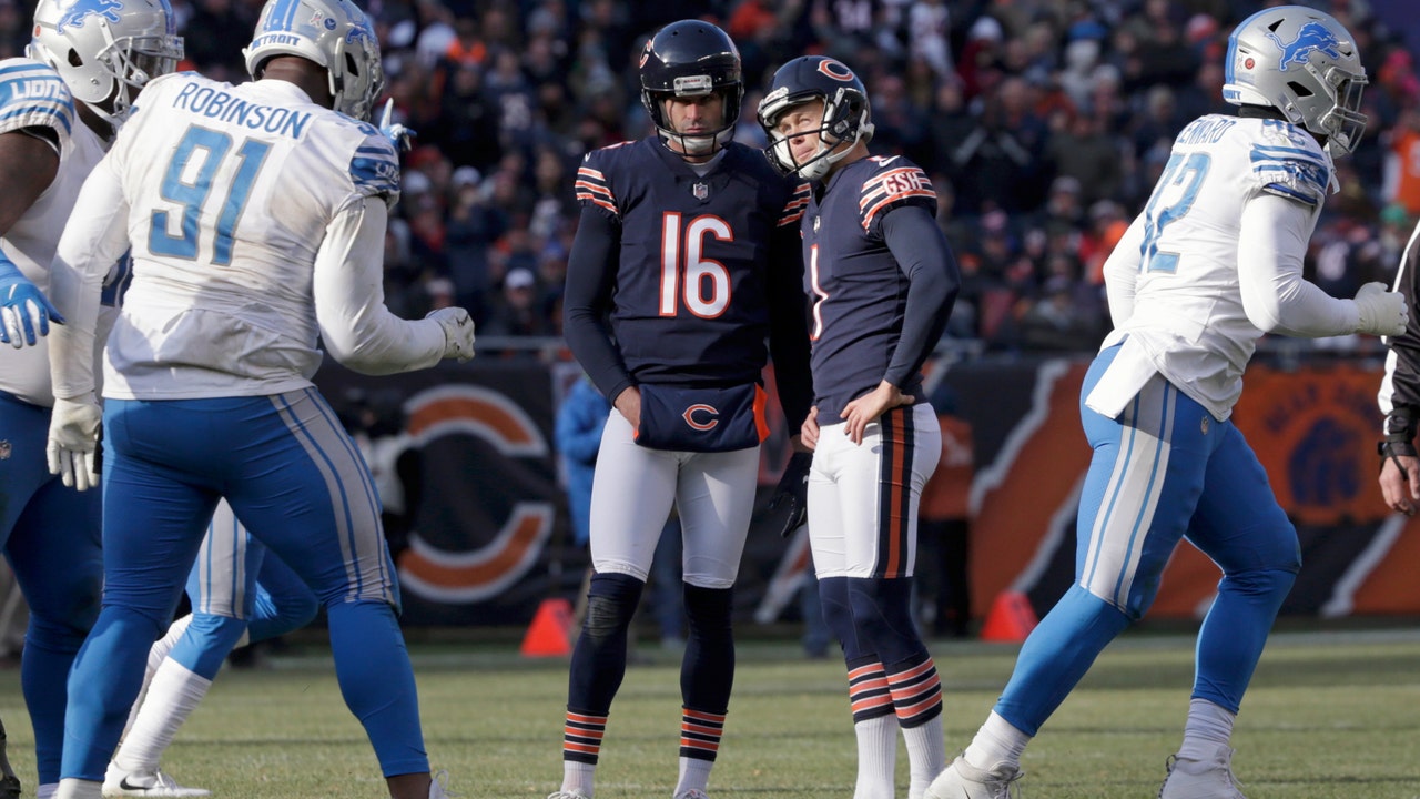 Bears supporting Parkey after tough day against Lions